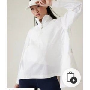 Athleta Advantage Poplin Top (XXS)